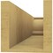 Ekena Millwork 6in. W x 6in. H x 28in. L Moab Woodgrain TimberThane Rafter Tail, Primed Tan RFTUR06X06X28MOARCPR - alternate 3